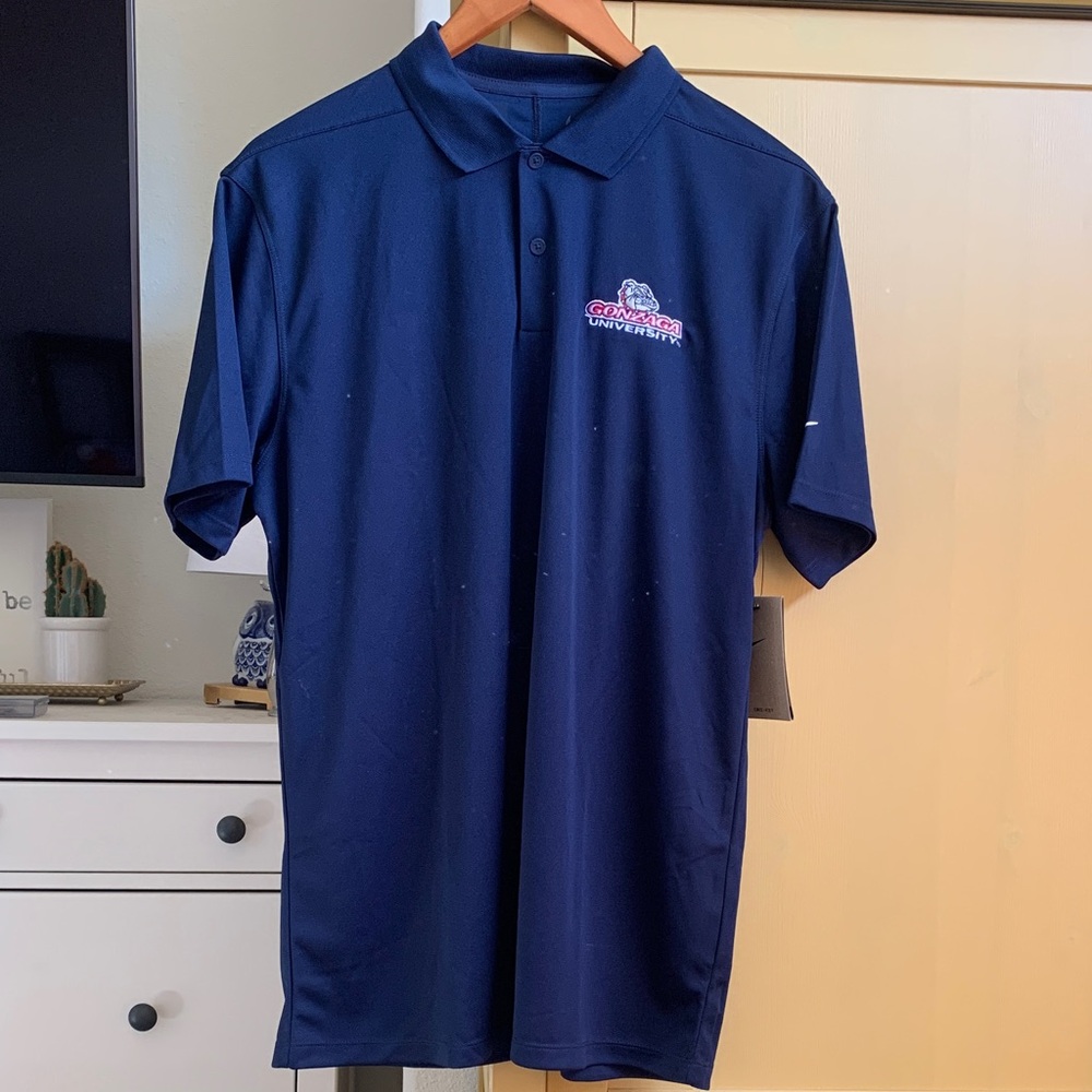 Nike Gongaza university Men's Navy Polo Shirt M